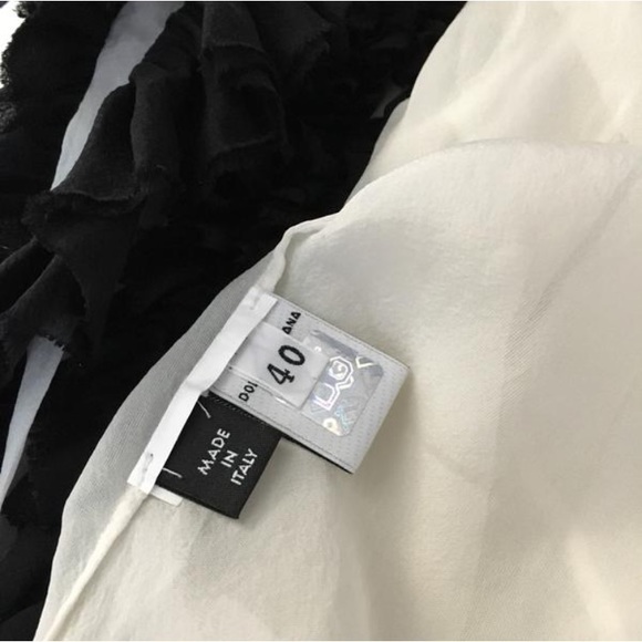 Dolce & Gabbana Peter Pan Collar Ruffle Blouse - Picture 3 of 8